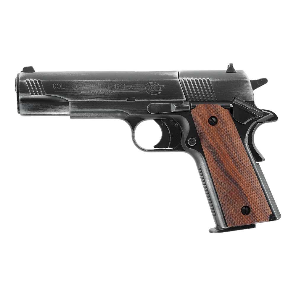 Colt Government 1911 A1, Antik-Finish, 4,5 mm Diabolo