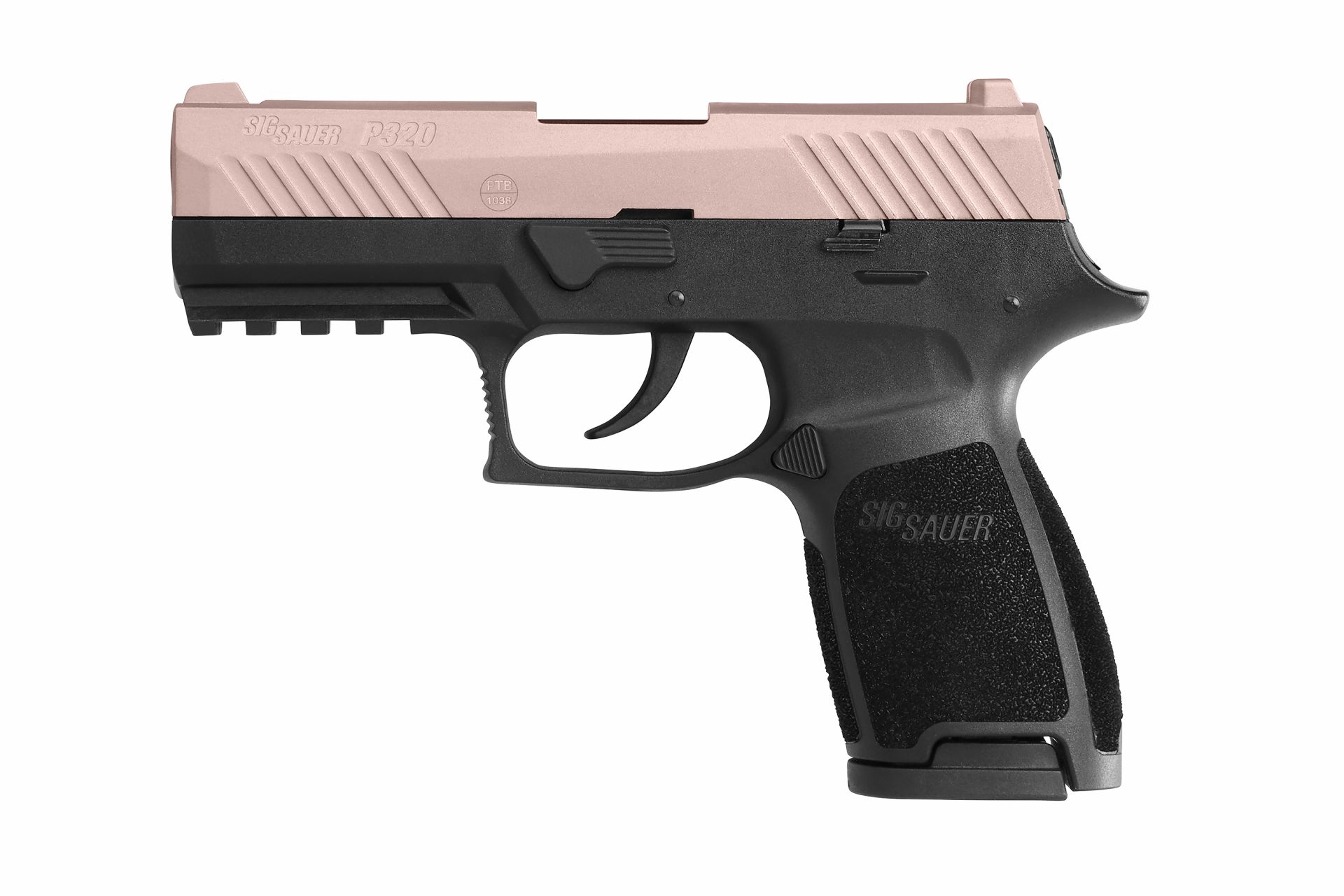 P320, 9mm P.A.K. roségold