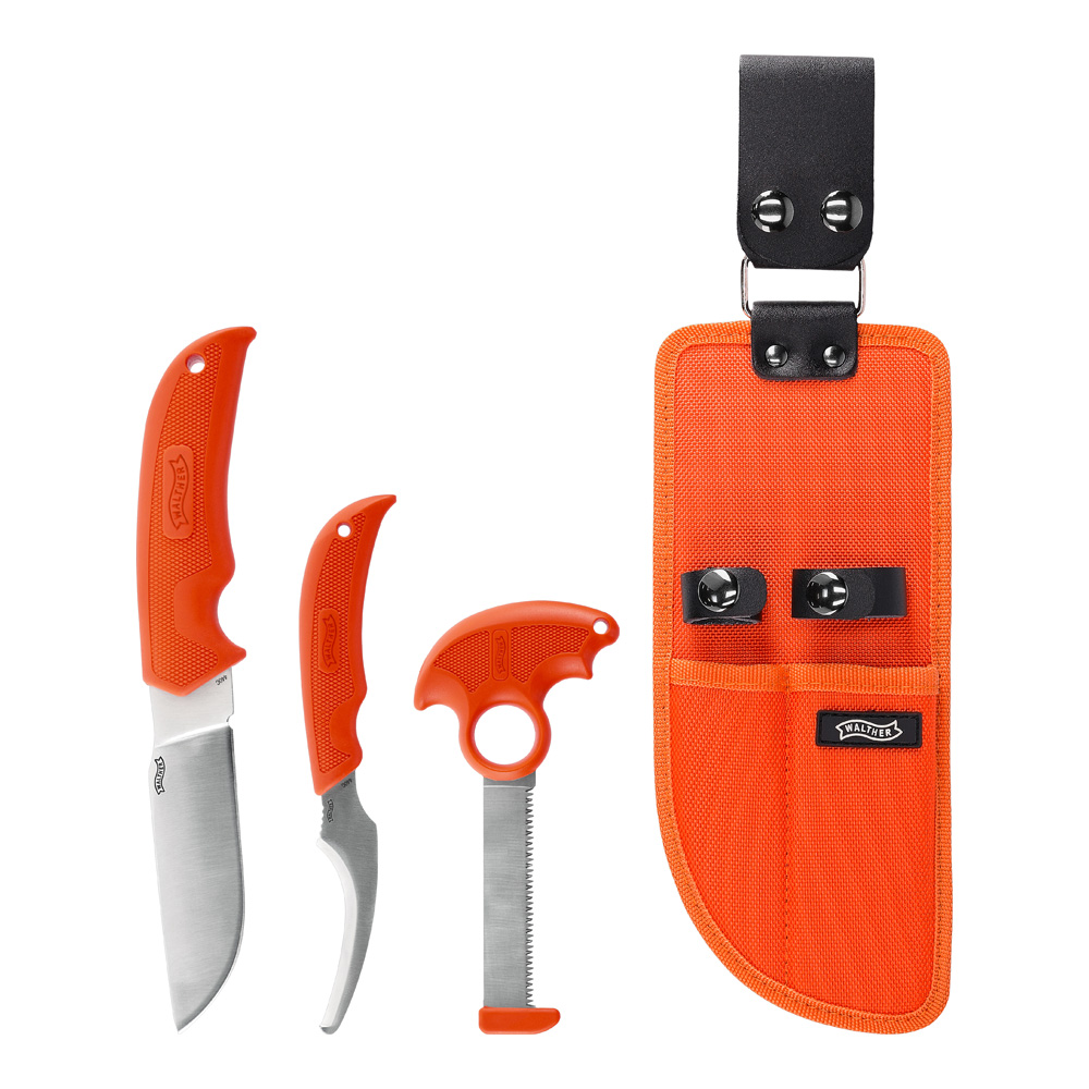 Walther Hunter Knife Set 2, Fixed Blade Set SAT-ORG