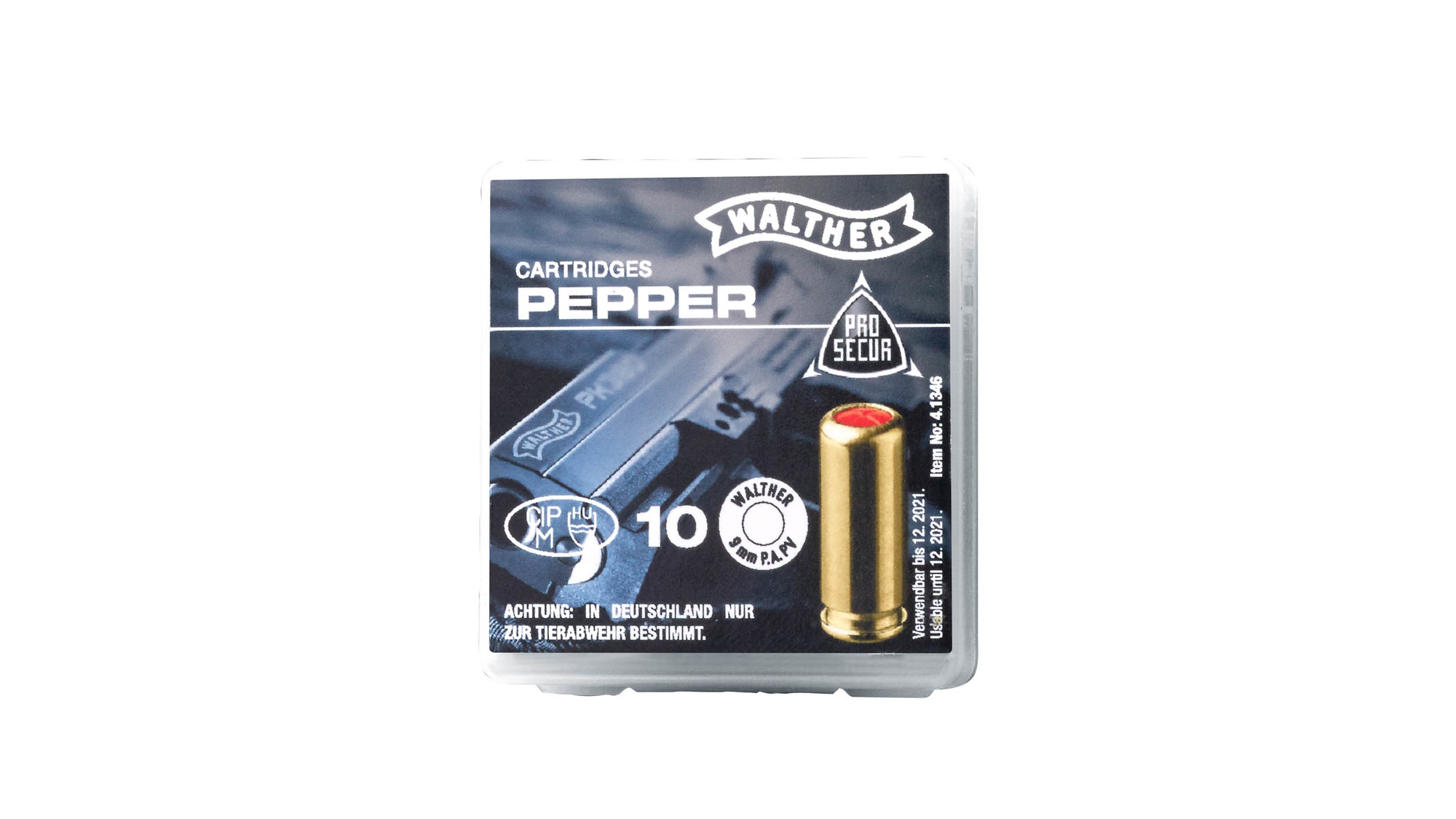 Walther Pfefferpatr. 9mm P.A., 10er