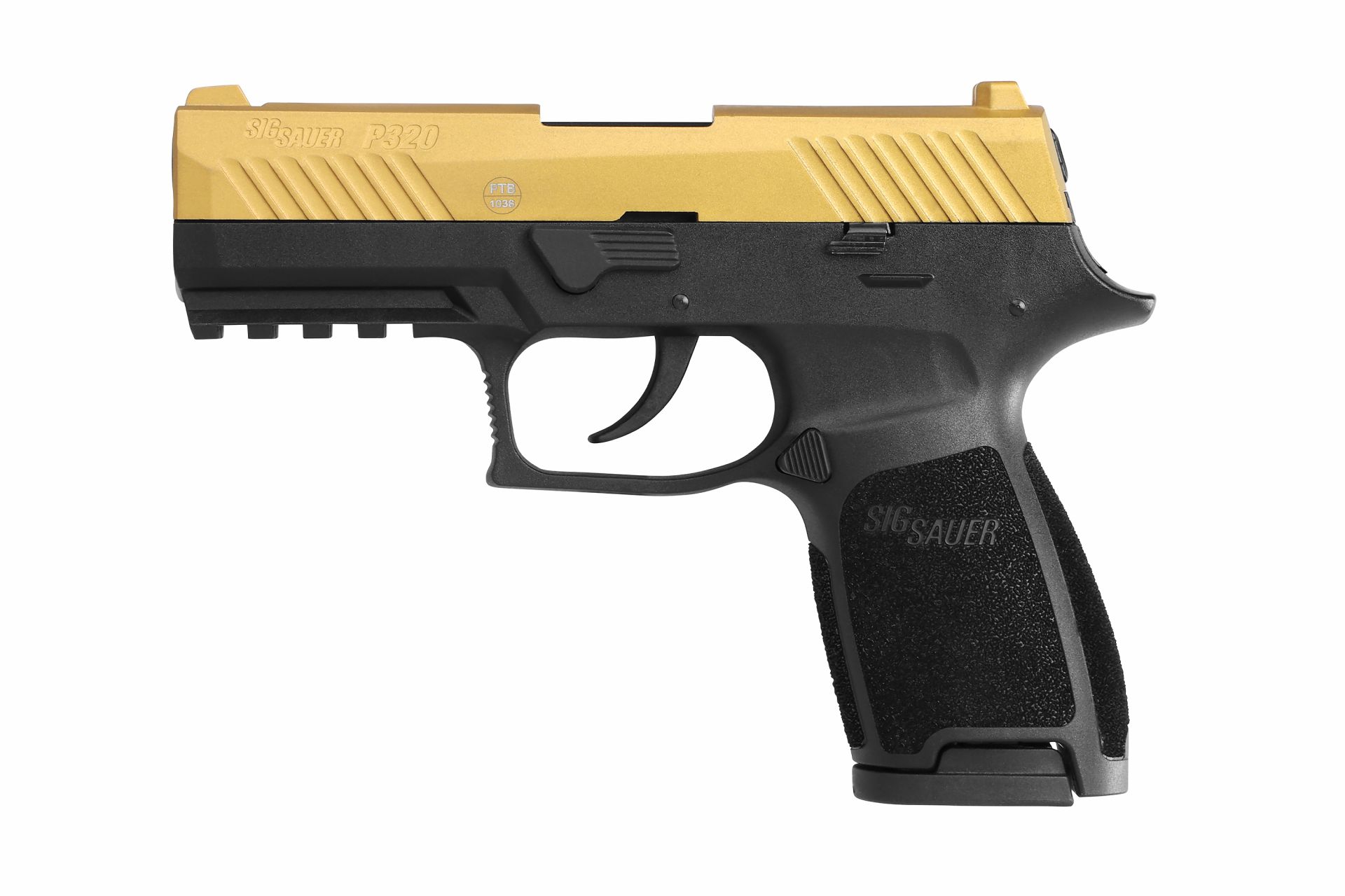 P320, 9mm P.A.K. Gold