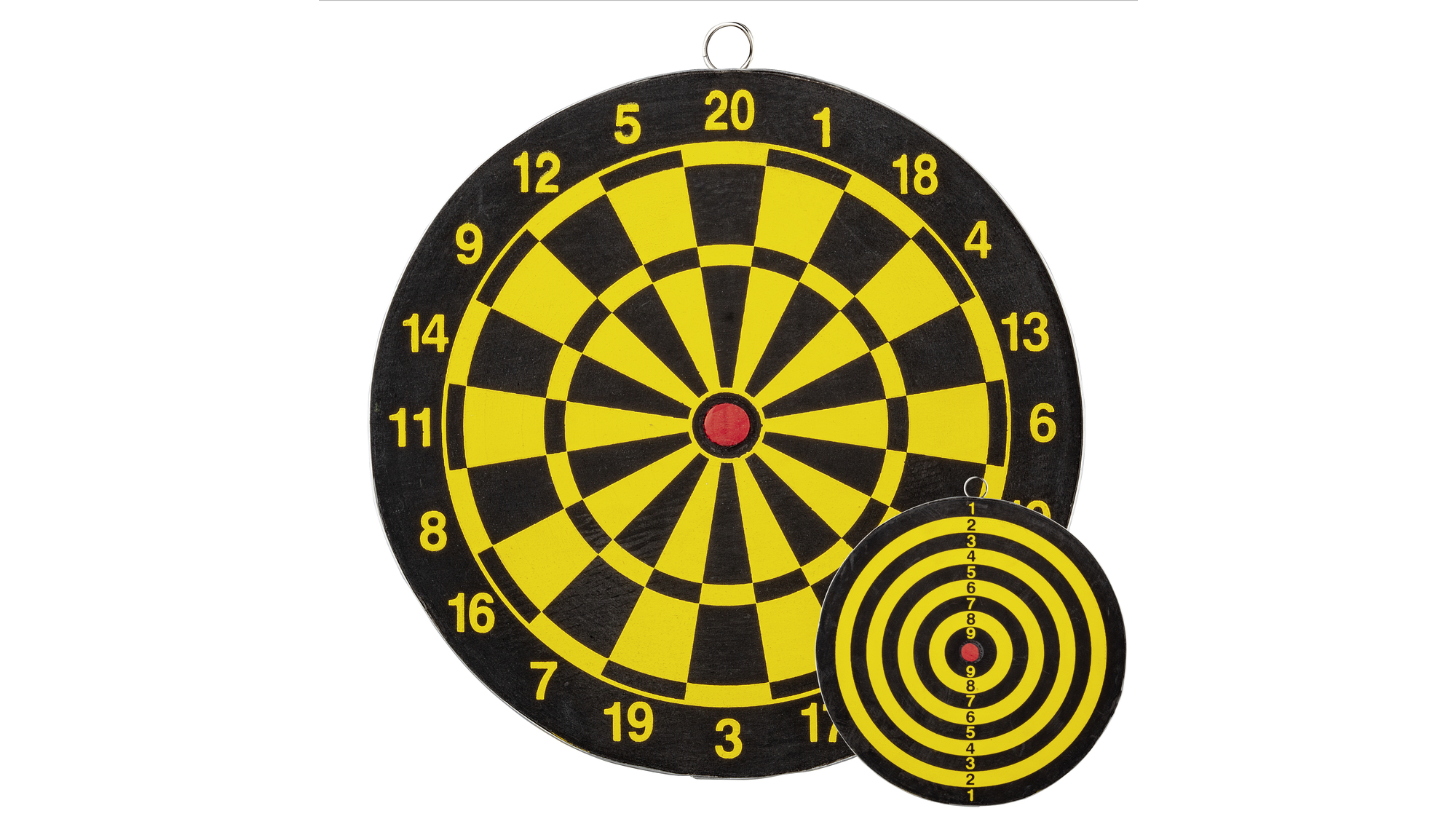 Dartscheibe für Federbolzen, 20 cm Durchmesser